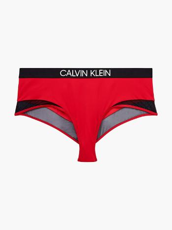 Calvin Klein High Waist Bikini Costum de baie Roșu