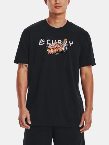 Under Armour Curry Trolly Tricou Negru