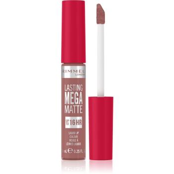 Rimmel Lasting Mega Matte ruj lichid mat, cu textură lejeră 16 de ore culoare Strapless 7,4 ml