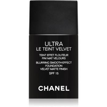 Chanel Ultra Le Teint Velvet machiaj persistent SPF 15 culoare Beige 60#d19674 30 ml