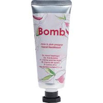 Bomb Cosmetics Cremă de mâini Rose & Pink Pepper (Hand Treatment) 25 ml