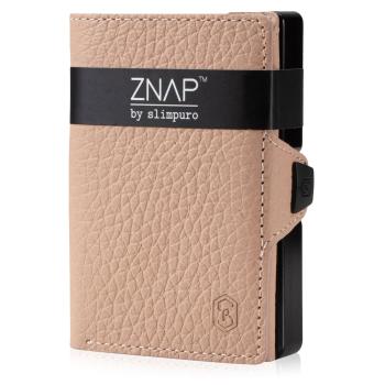 Slimpuro ZNAP, portofel subțire, 12 cărți, compartiment pentru monede, 8,9 × 1,8 × 6,3 cm (L × Î × l), protecție RFID