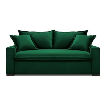 Canapea extensibilă Kooko Home Mezzo, verde închis