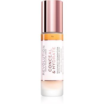 Makeup Revolution Conceal & Hydrate machiaj ușor de hidratare culoare F9 23 ml