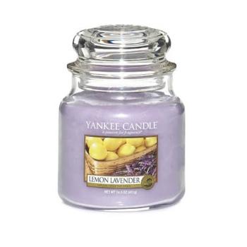 Yankee Candle Lumânare aromatică Classic Medium Lemon Lavender 411 g