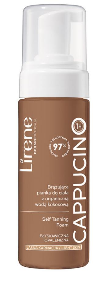 Lirene Spumă de bronz pentru corp Cappucino 150 ml