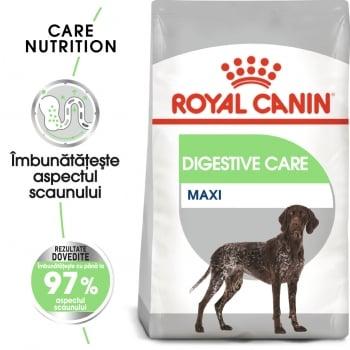 Royal Canin Maxi Digestive Care, pachet economic hrană uscată câini, confort digestiv, 10kg x 2