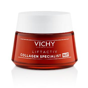 Vichy Cremă de noapte împotriva ridurilor si reducerii calității colagenului din piele Liftactiv Collagen Specialist Nuit 50 ml