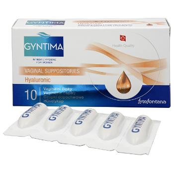 FYTOFONTANA Gyntima supozitoare vaginale hialuronic 10 bucati