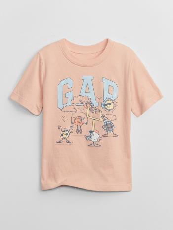 GAP Tricou pentru copii Portocaliu