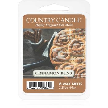 Country Candle Cinnamon Buns ceară pentru aromatizator 64 g