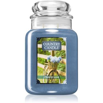 Country Candle Country Love lumânare parfumată 680 g