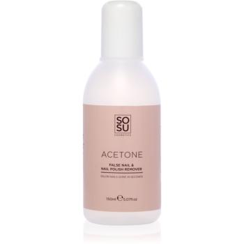 SOSU Cosmetics Gone Girl Acetone dizolvant pentru oja 150 ml