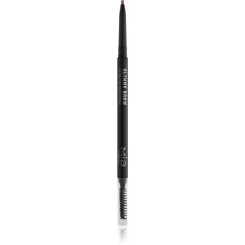 Mia Cosmetics Slimmy Brow creion dermatograf cu două capete pentru sprâncene cu pensula culoare 01 Blonde 0.09 g