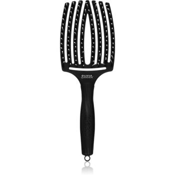 Olivia Garden Fingerbrush Combo perie par tip paleta cu peri de nailon și de mistreț Large 1 buc