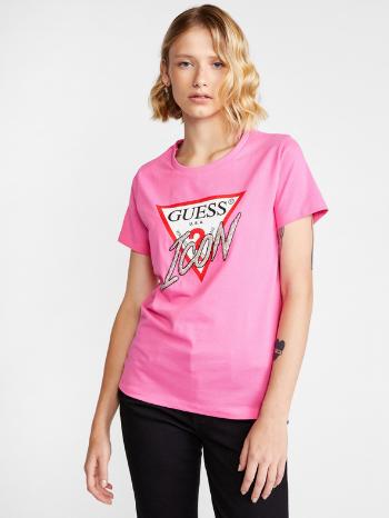 Guess Tricou Roz