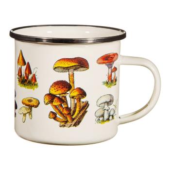 Cană pentru copii crem din smalț Vintage Mushroom - Sass & Belle