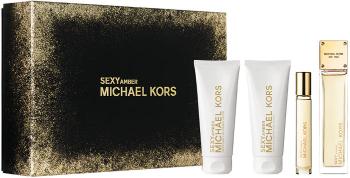 Michael Kors Sexy Amber - EDP 100 ml + gel de duș 100 ml + loțiune de corp 100 ml + EDP 10 ml