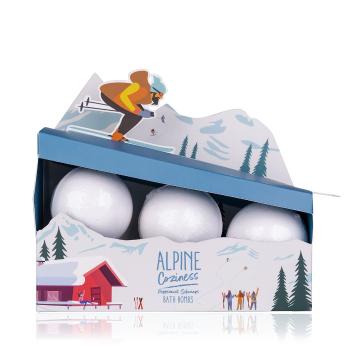 Accentra Set de bombe efervescente pentru baie Alpine Coziness (Bath Fizzer) 3 x 60 g