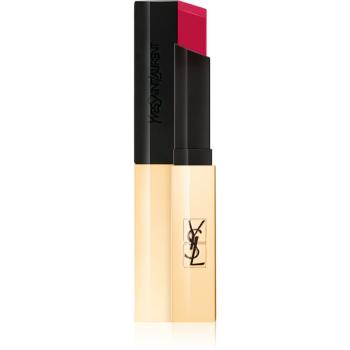 Yves Saint Laurent Rouge Pur Couture The Slim ruj mat lichid, cu efect de piele culoare 27 Conflicting Crimson 2,2 g