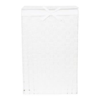Coș de rufe Compactor Laundry Linen, înălțime 60 cm, alb