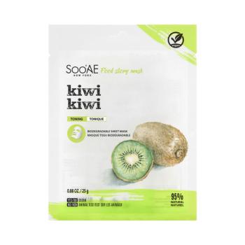 SOO`AE Mască tonifiantă Kiwi (Food Story Mask) 25 g