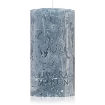 Rivièra Maison Pillar Candle Grey Blue lumanare 7x13 cm