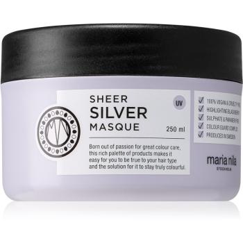 Maria Nila Sheer Silver masca hranitoare pentru par blond 250 ml