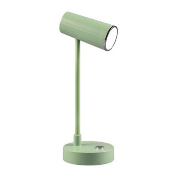 Veioză verde-deschis LED cu intensitate reglabilă (înălțime 28 cm) Lenny – Trio