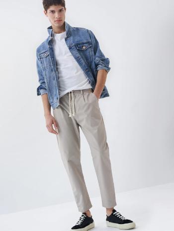 Salsa Jeans Tapered Chino Pantaloni Bej