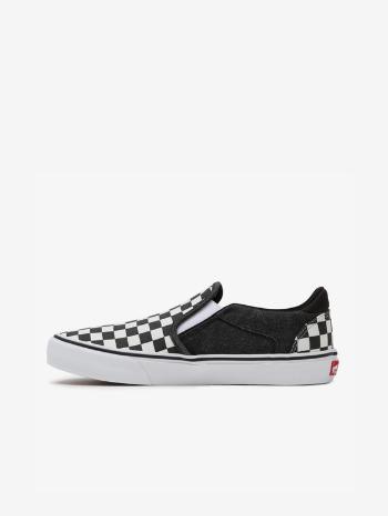 Vans Asher Deluxe Slip On Negru