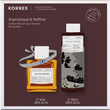 Korres Black Pepper set cadou pentru bărbați