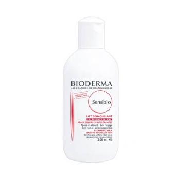 Bioderma Loțiune de curățare pentru piele sensibilă Sensibio(Cleansing Milk) 250 ml