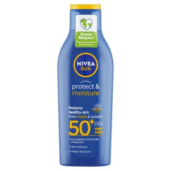 Nivea Lotiune hidratantă de protecție solară SPF 50 Sun (Protect & Moisture Lotion) 200 ml