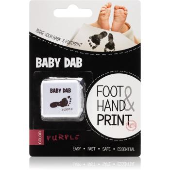 Baby Dab Foot & Hand Print cerneală pentru amprente copii Purple