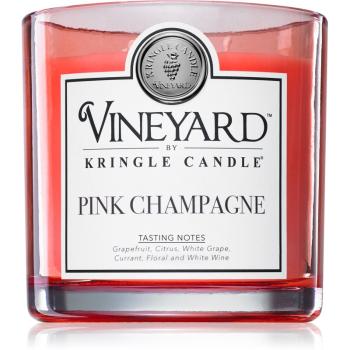 Kringle Candle Vineyard Pink Sparkling Wine lumânare parfumată 737 g