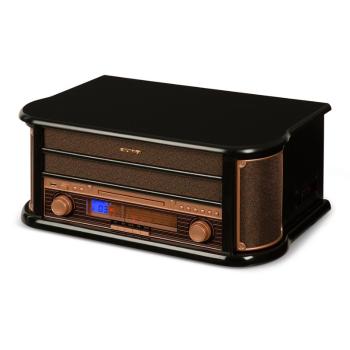 Auna BELLE EPOQUE 1908, sistem stereo retro, gramofon, radio, usb, cd, mp3, microsistem