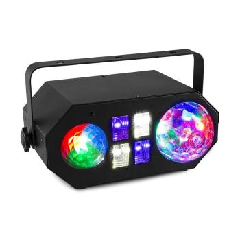 Beamz LEDWAVE LED, Jellyball, 6x3W, RGB, Watrwave 1x4W, RGBW UV / stroboscop 4x3W, negru