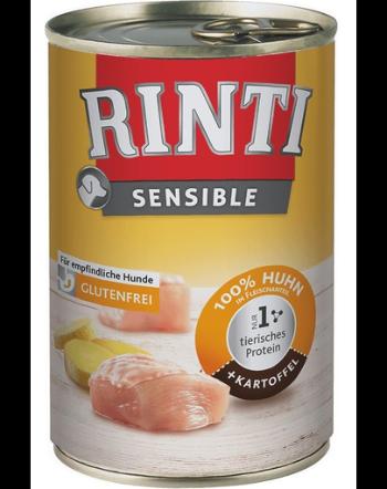 RINTI Sensible hrana umeda pentru caini adulti cu alergii alimentare 400 gr