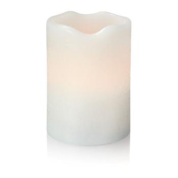 Sfeșnic cu becuri luminos cu LED Markslöjd Love, înălțime 10 cm, alb