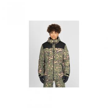 Geaca Barbati Armada Bergs Insulated Fatigue Fleck Cam Camuflaj