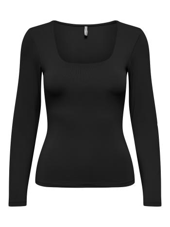 ONLY Tricou pentru femei ONLEA Standard Fit 15302647 Black M