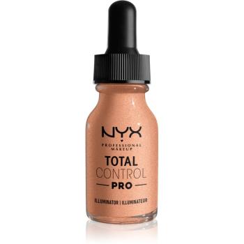 NYX Professional Makeup Total Control Pro Illuminator iluminator lichid culoare 01 - Cool 13 ml