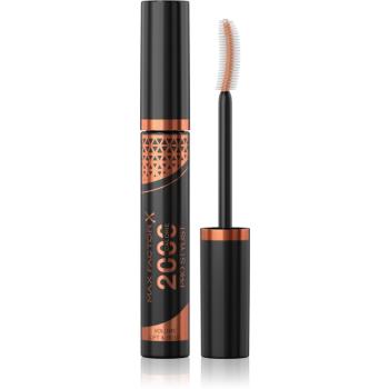 Max Factor 2000 Calorie Pro Stylist mascara pentru volum si curbare culoare Black Brown 9 ml