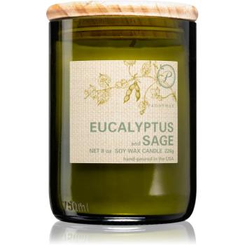 Paddywax Eco Green Eucalyptus & Sage lumânare parfumată 226 g