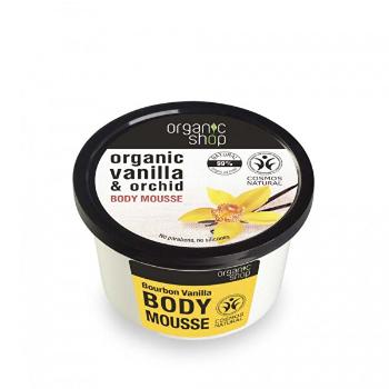 Organic Shop Spumă de corp Vanilie Bourbon (Body Mousse) 250 ml