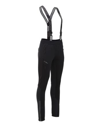 Pantaloni pentru femei pentru Cross Country schi SIlvini Ordona WP1740 Negru