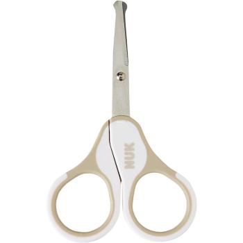 NUK Scissors foarfece cu vârf rotunjit pentru copii Beige 1 buc