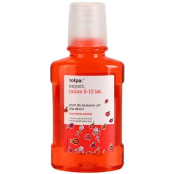 Tołpa Expert Junior 6-12 apa de gura pentru copii aroma Red Fruits 250 ml