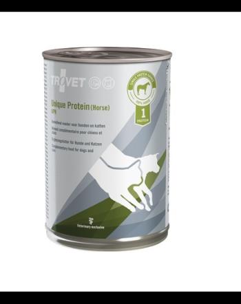 TROVET Unique Protein Horse UPH hrana cu o singura proteina 6x400 g pentru caini si pisici, cal